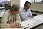 参加者同士、発表し合いました1
