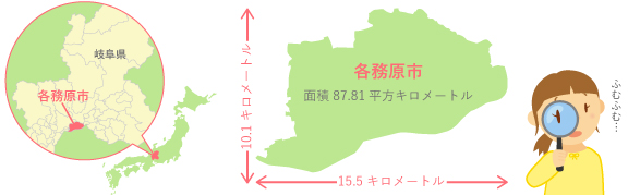 各務原の地図