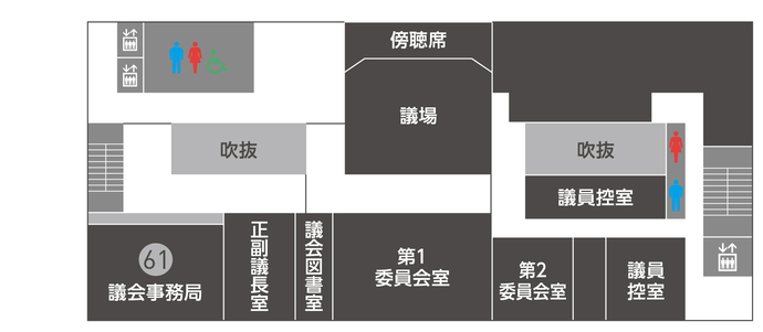 6階の配置図