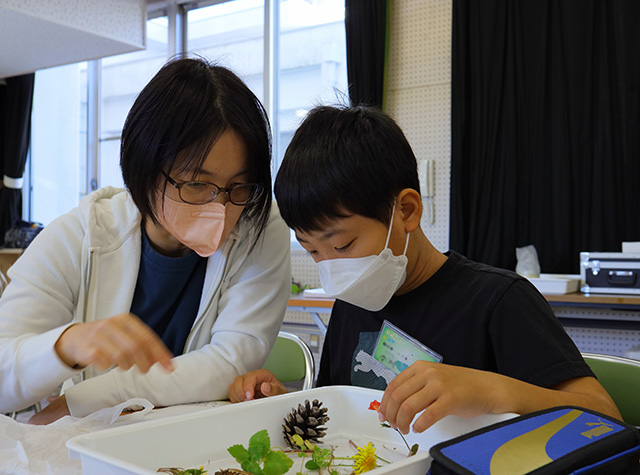 各務野科学ラボ第3回「身近な生き物の観察」の写真