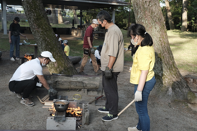 「家族で楽しもう！初めての春キャンプ」の写真