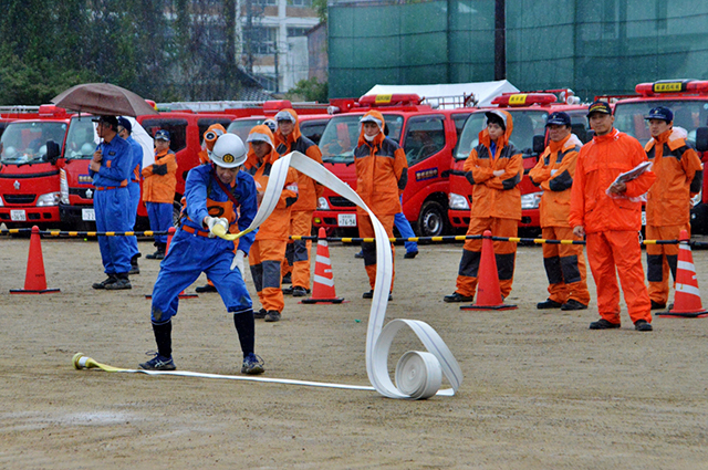 第50回各務原市消防操法大会の写真