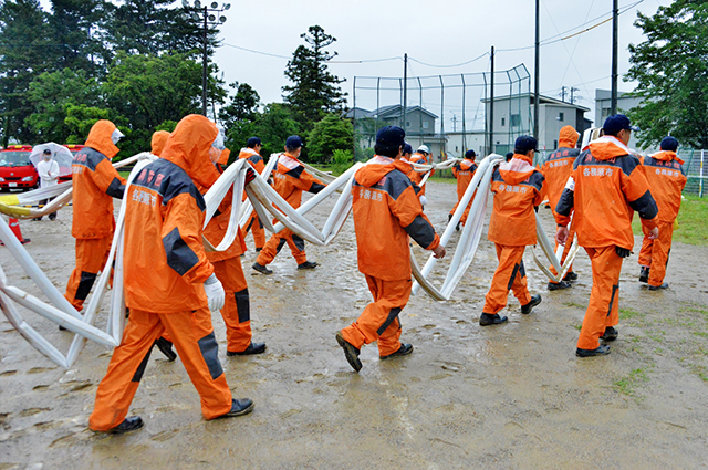 第50回各務原市消防操法大会の写真