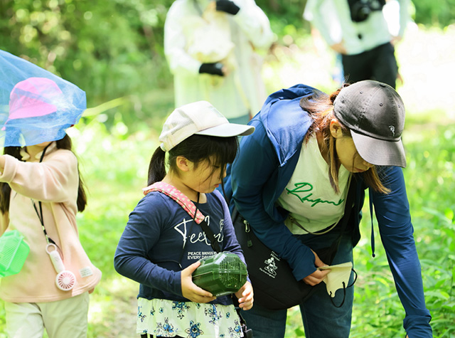 自然体験塾「初夏の昆虫おもしろ楽習」の写真