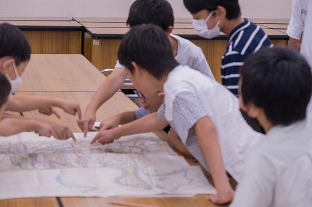 夏休み子ども講座「各務原の戦国時代を学ぼう」の写真