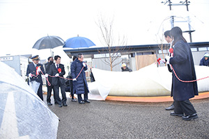 JR蘇原駅前広場完成式典の写真