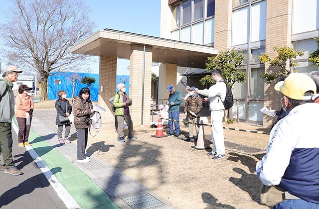 野外セミナー「稲羽の史跡と小島三郎」の写真